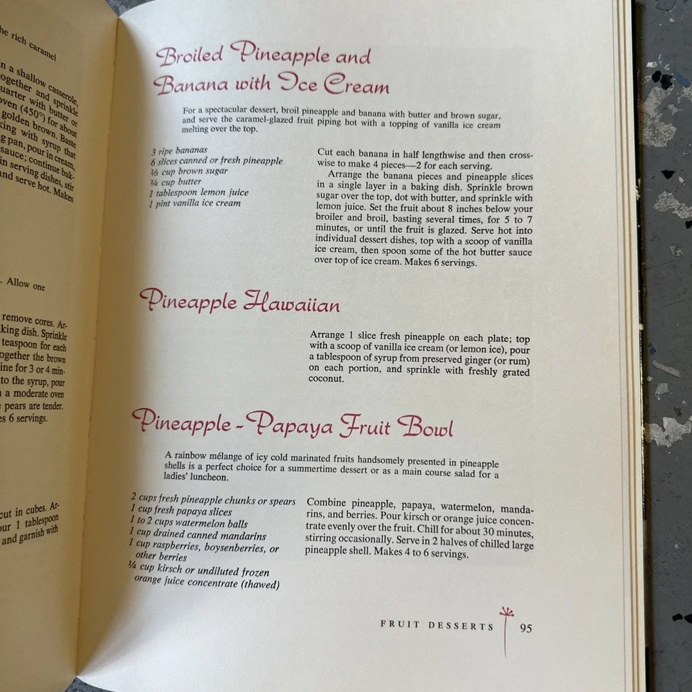 The Sunset Cook Book of Desserts HCDJ 1963 Cookbook Recipes Vintage Cooking Food
